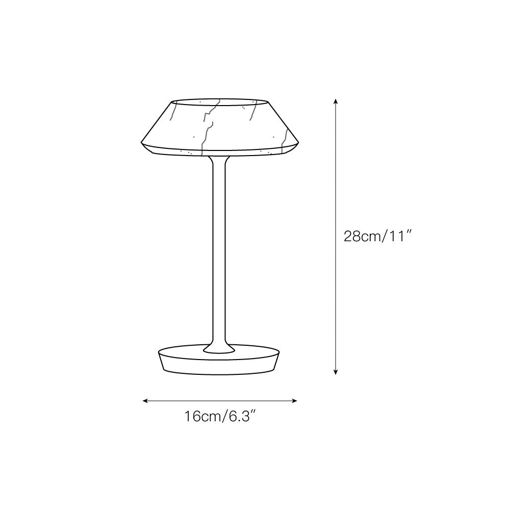 Mini Fiore Table Lamp (built-in battery) — view 3