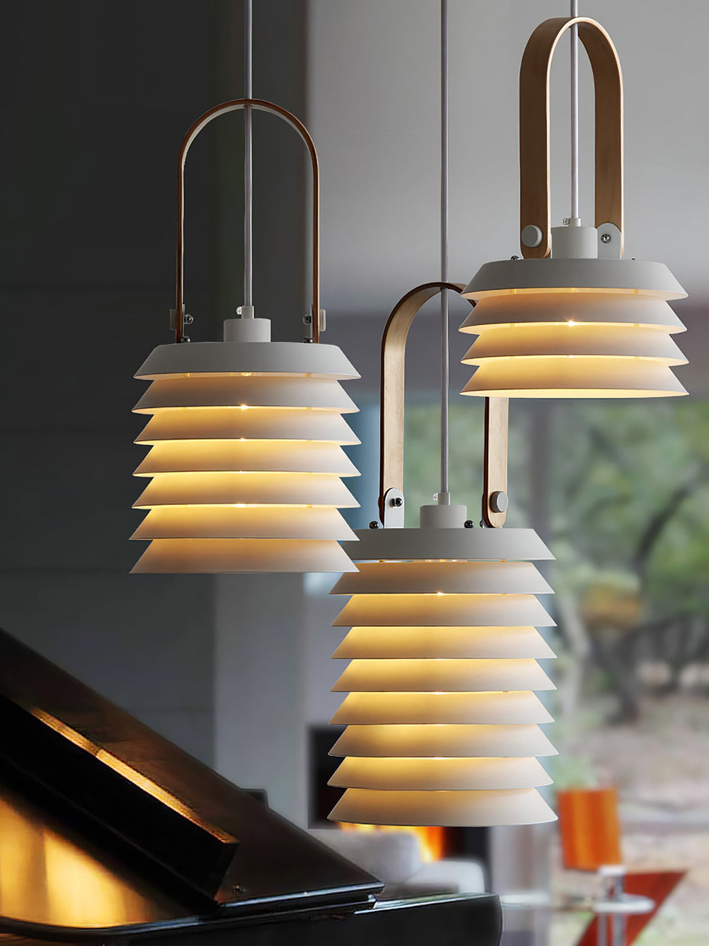 Minimalist Lantern Pendant Lamp — view 13