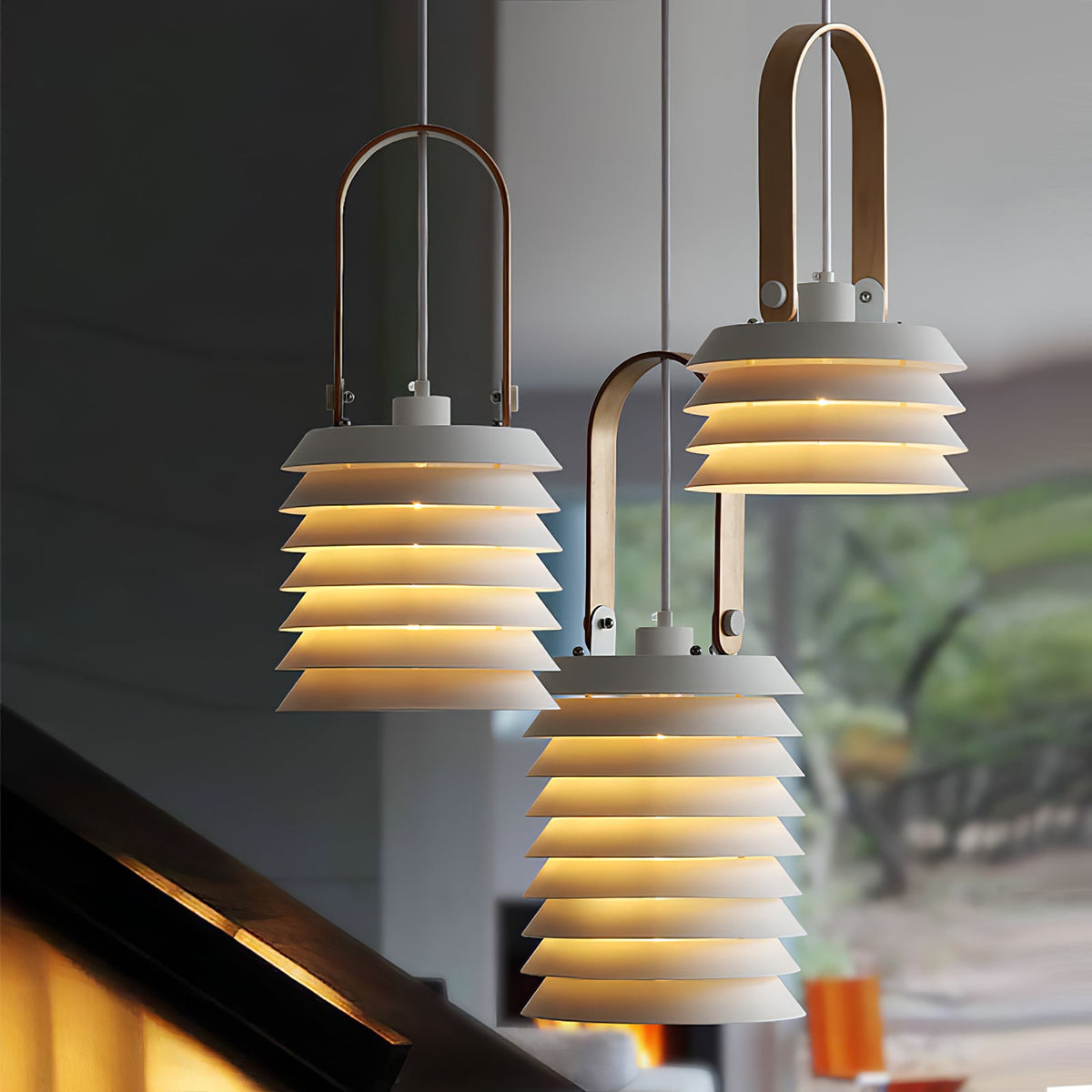 Minimalist Lantern Pendant Lamp — view 2