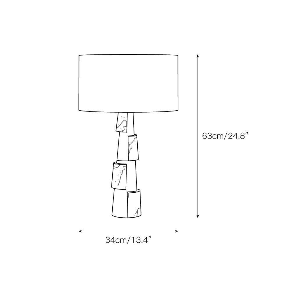 Misha Table Lamp — view 3