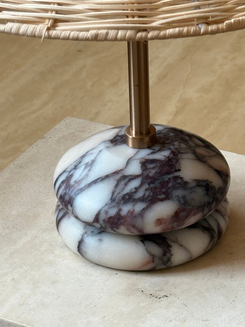 Mission Marble Table Lamp — view 14
