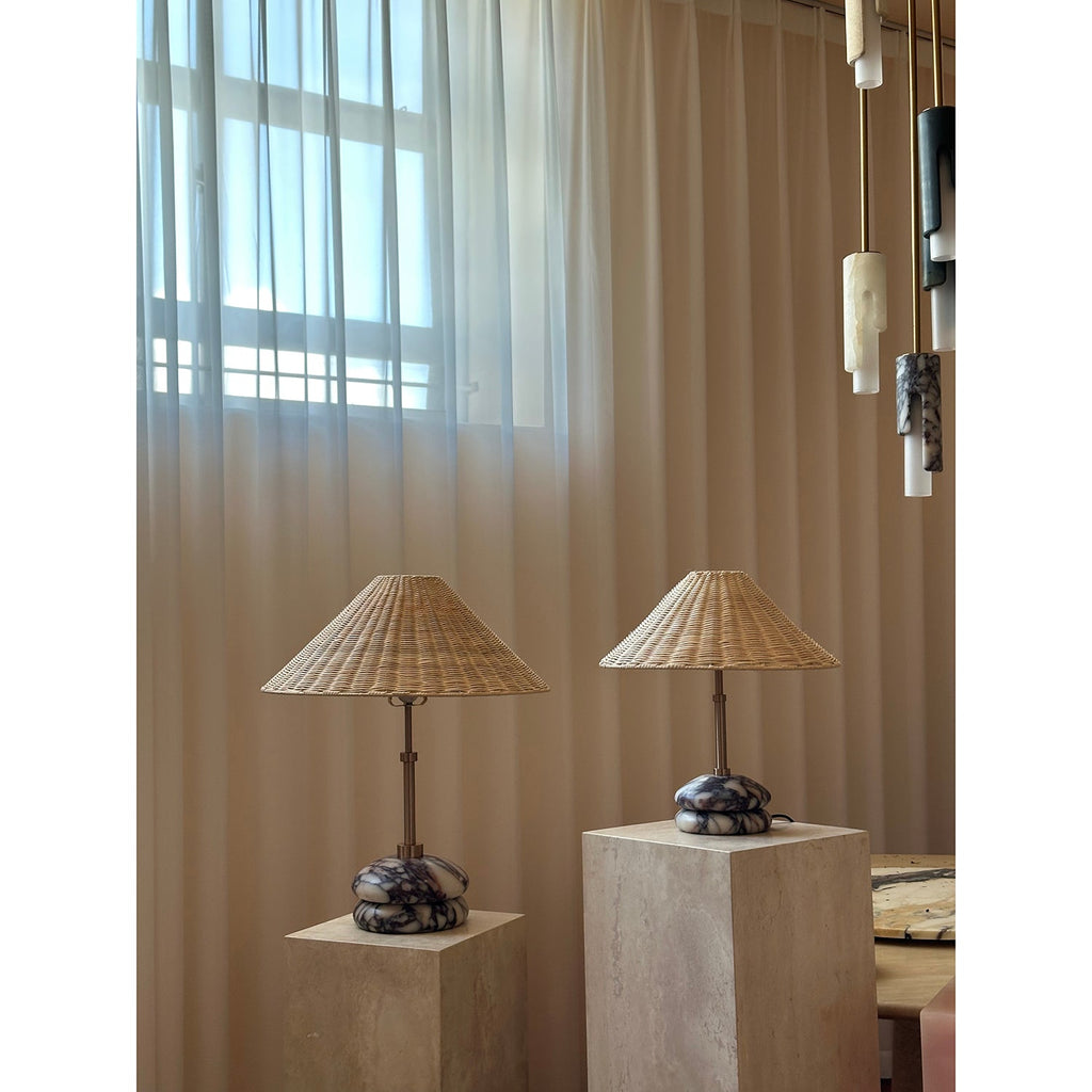 Mission Marble Table Lamp — view 8