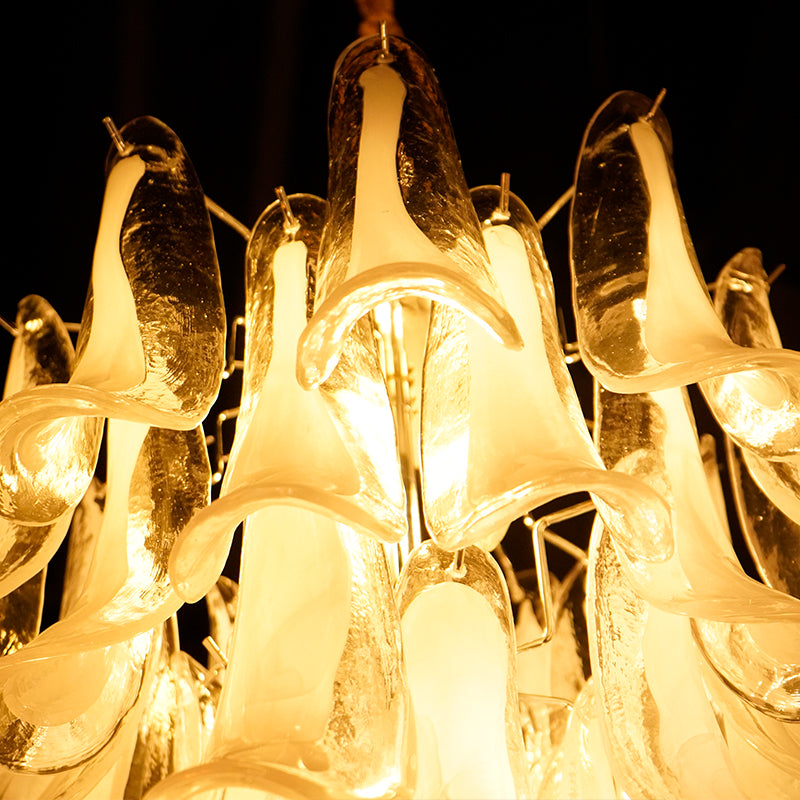 Murano Petal Chandelier