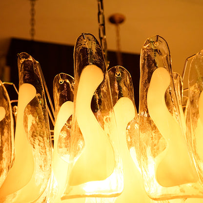 Murano Petal Chandelier