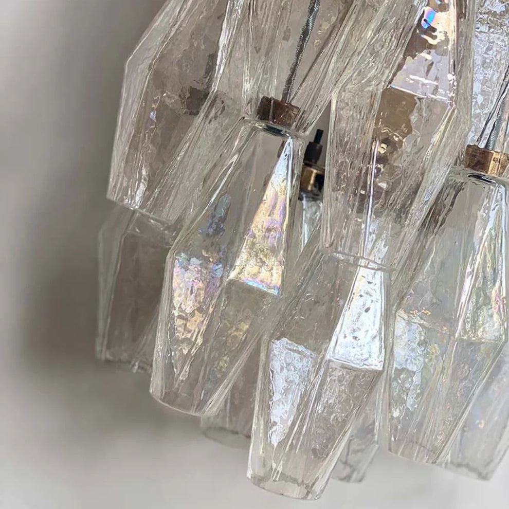 Murano Poliedri Transparent Glass Wall Sconces — view 20
