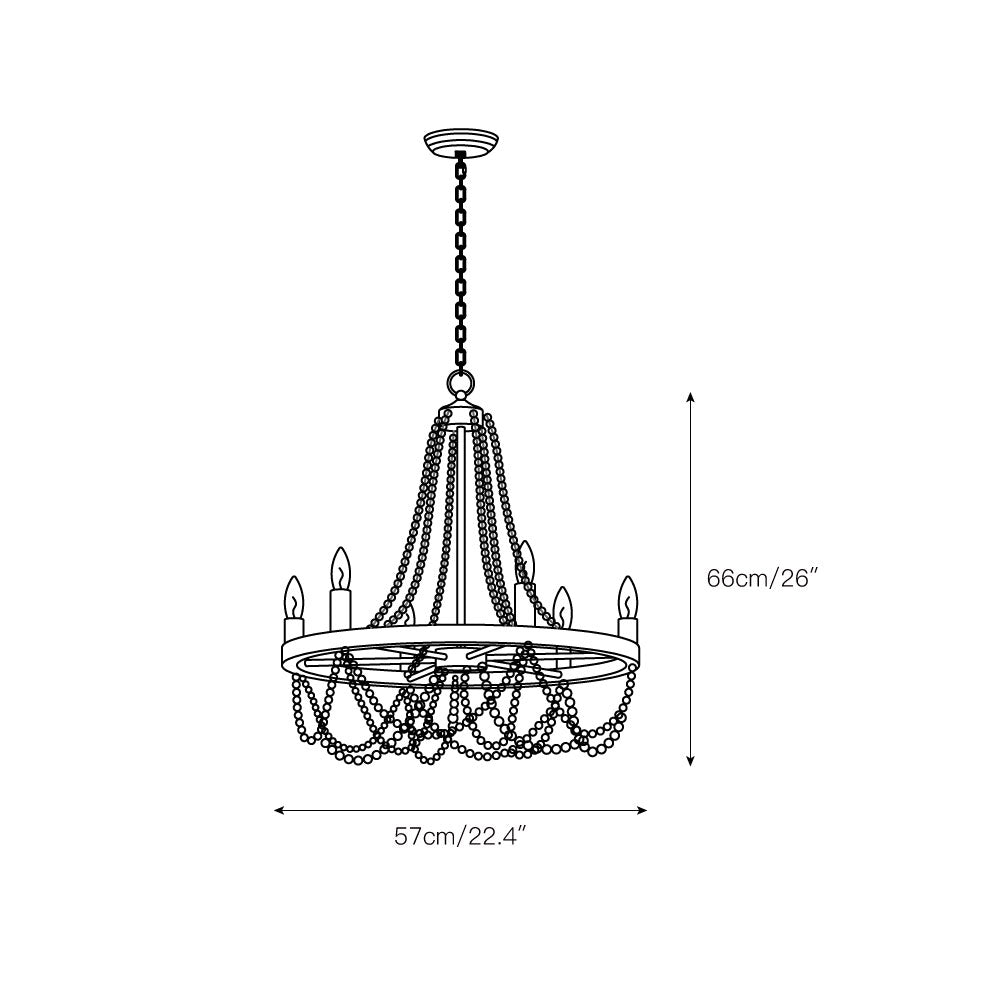 Nash Chandelier — view 3
