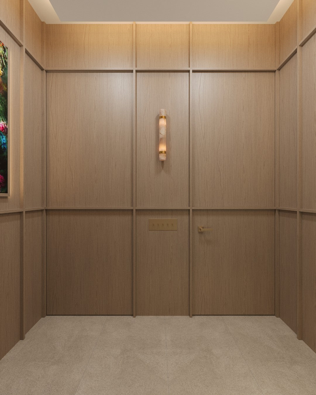 Natalia Onyx Wall Lamp