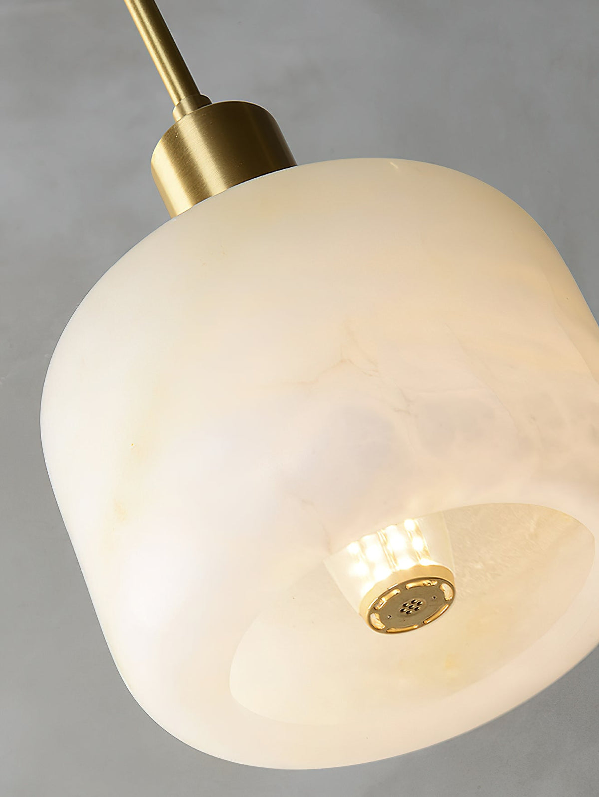 Natural Alabaster Small Pendant Light — view 17