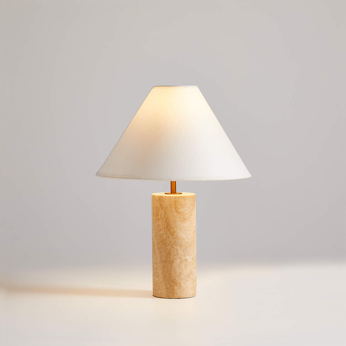 Navagio Travertine Table Lamp — view 6