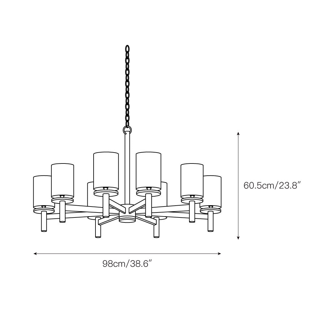 Neptune Chandelier — view 3