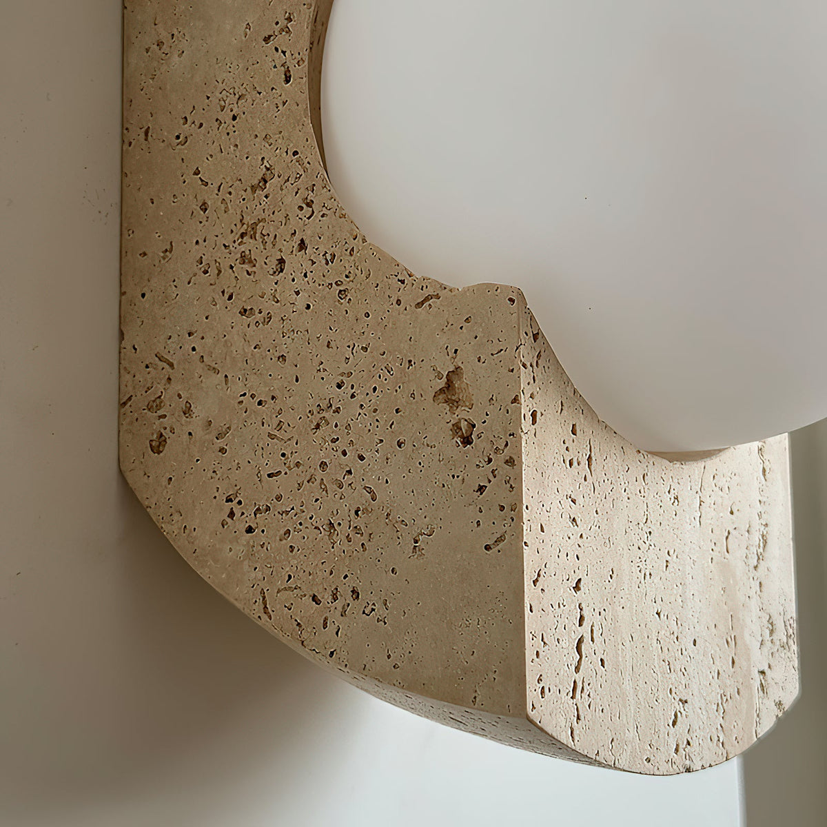 Neptune Travertine Wall Lamp — view 5