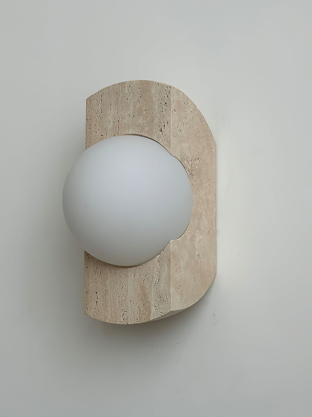 Neptune Travertine Wall Lamp — view 6