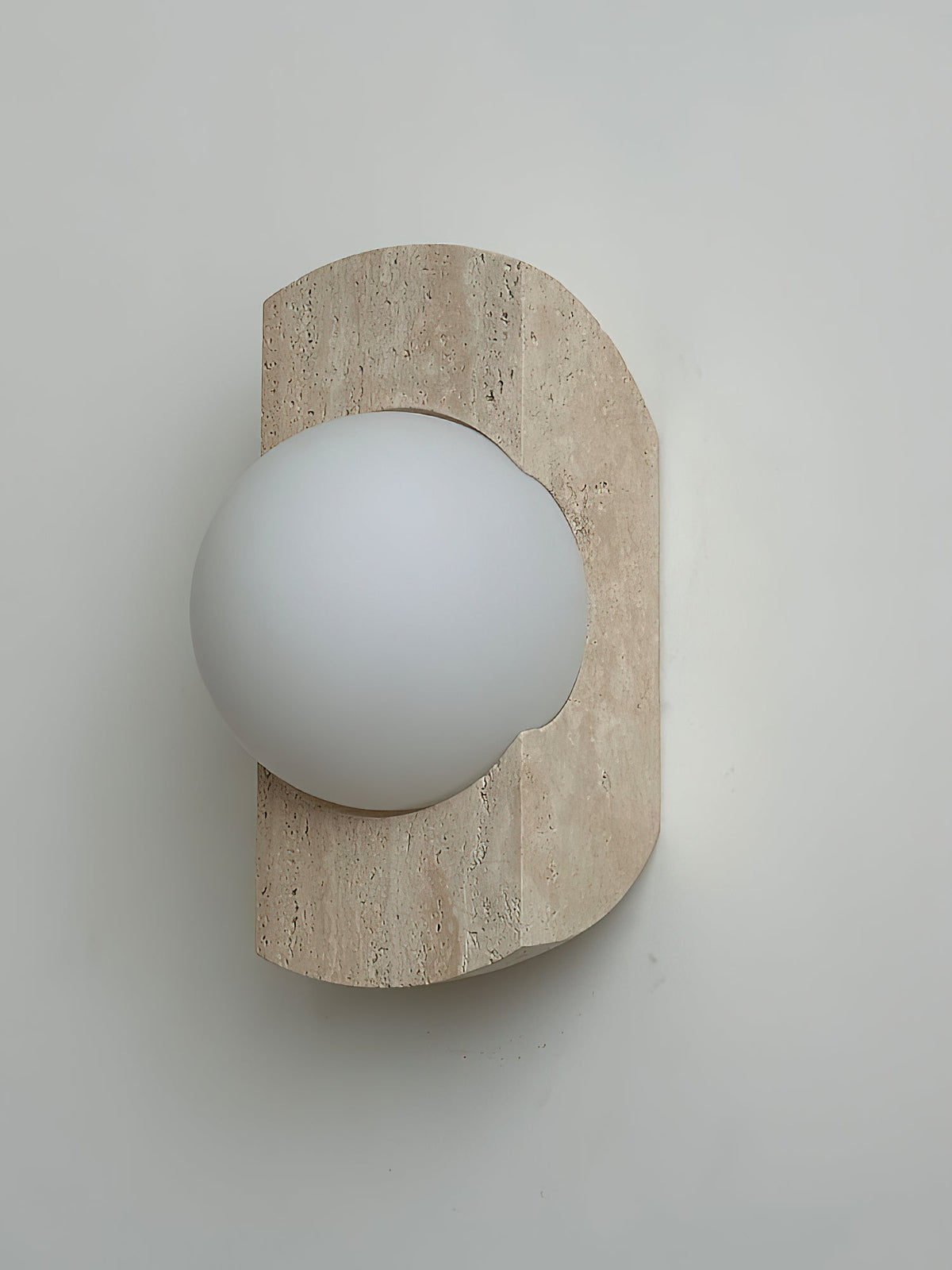 Neptune Travertine Wall Lamp — view 6