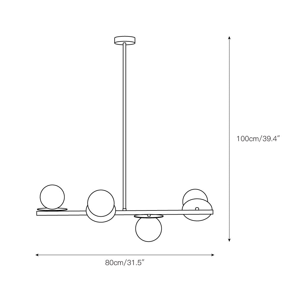 Nethi Chandelier — view 3