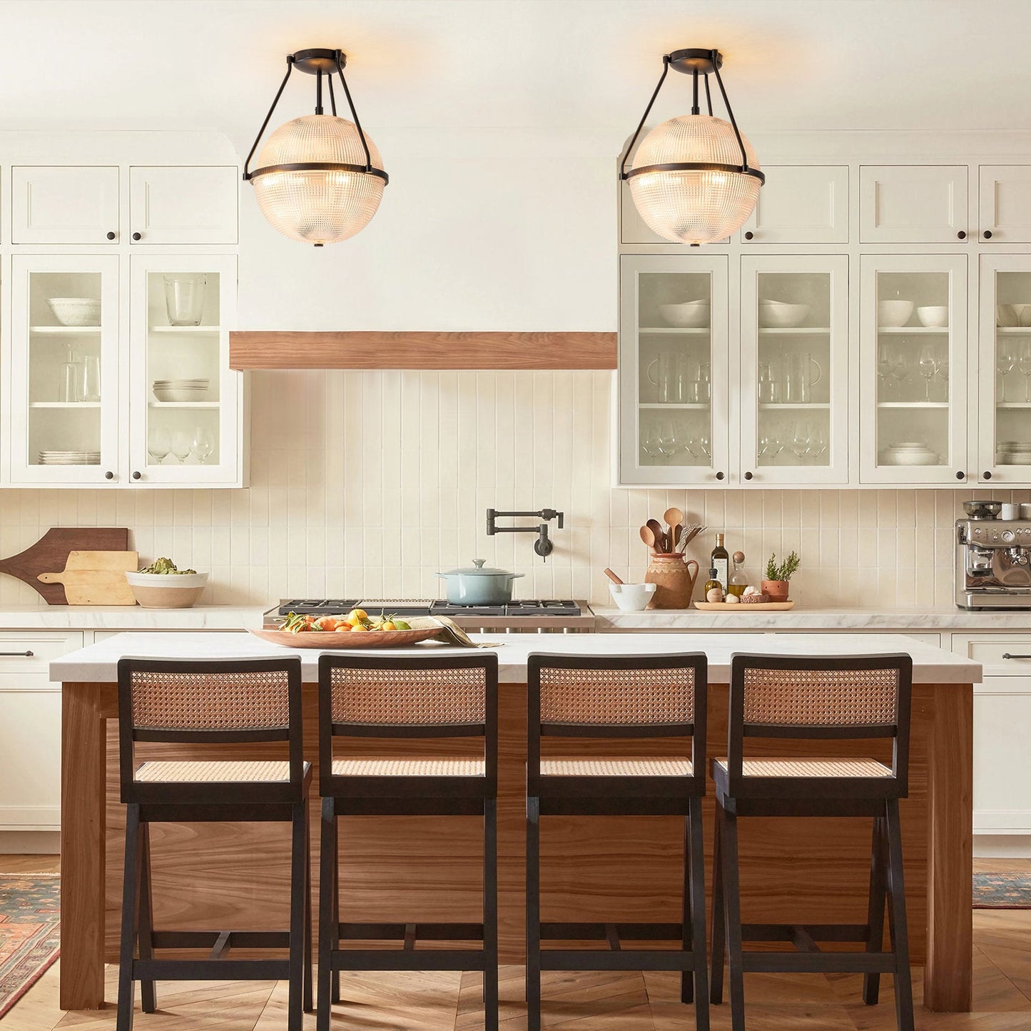 Neven Glass Ceiling Lamp