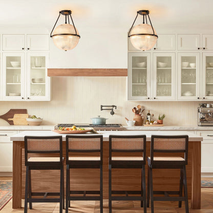 Neven Glass Ceiling Lamp