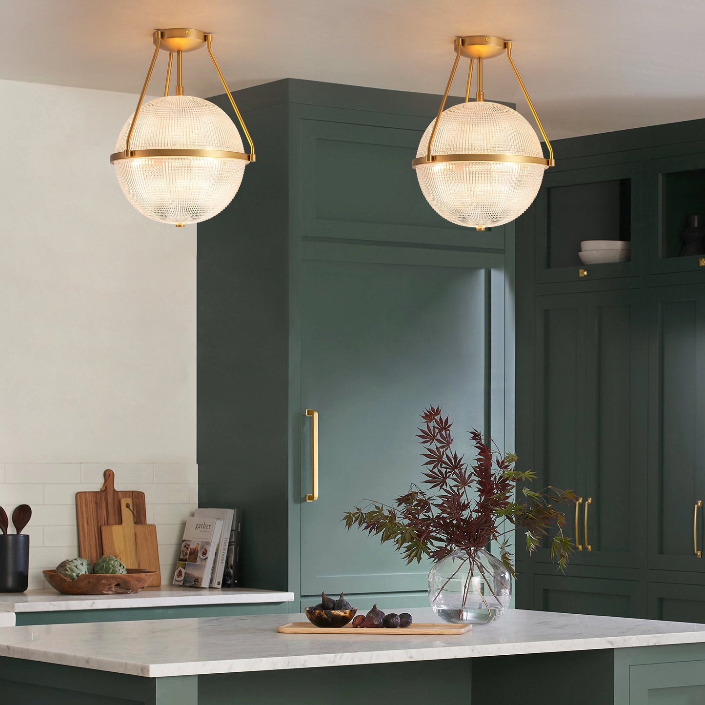 Neven Glass Ceiling Lamp