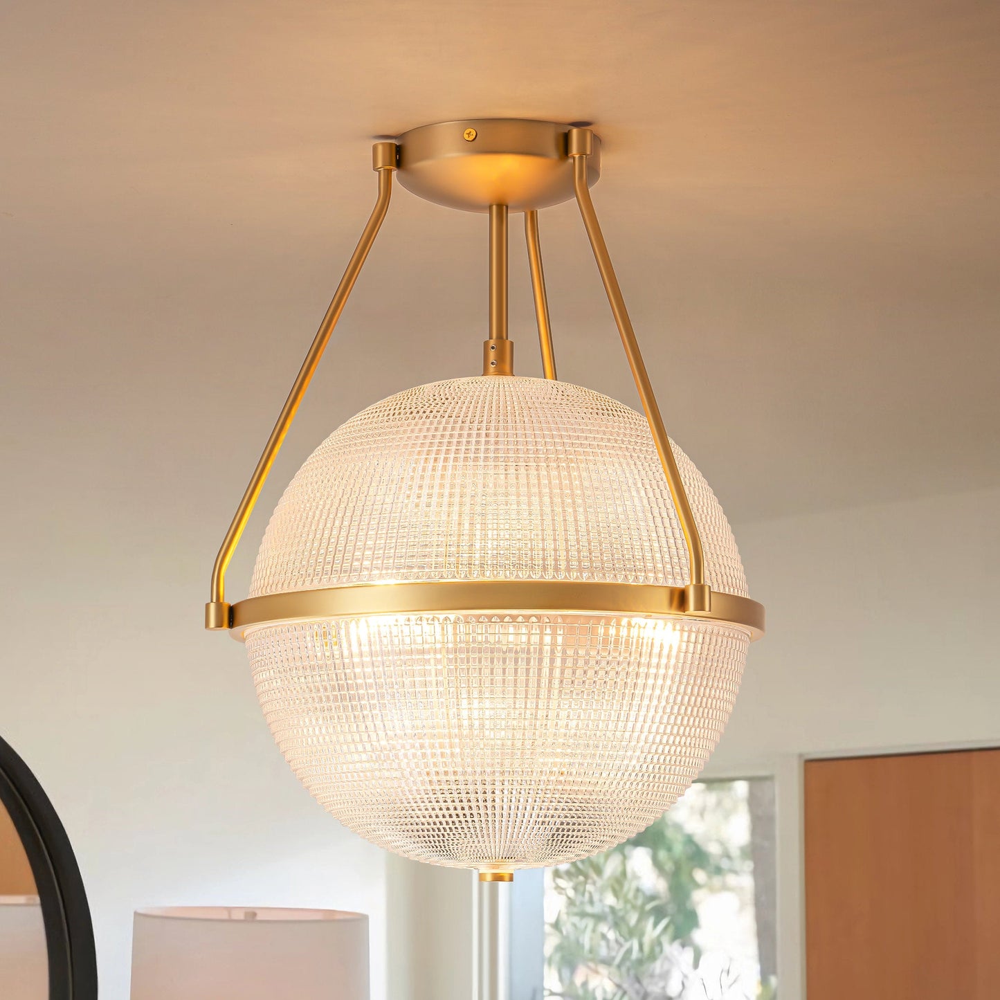 Neven Glass Ceiling Lamp