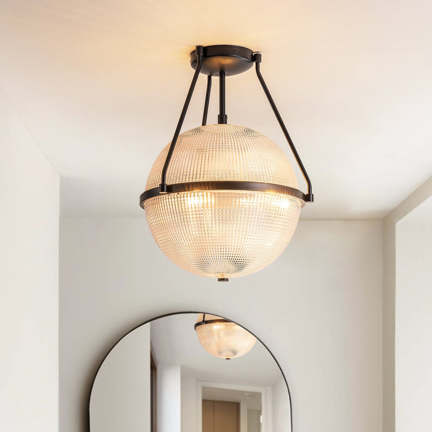 Neven Glass Ceiling Lamp