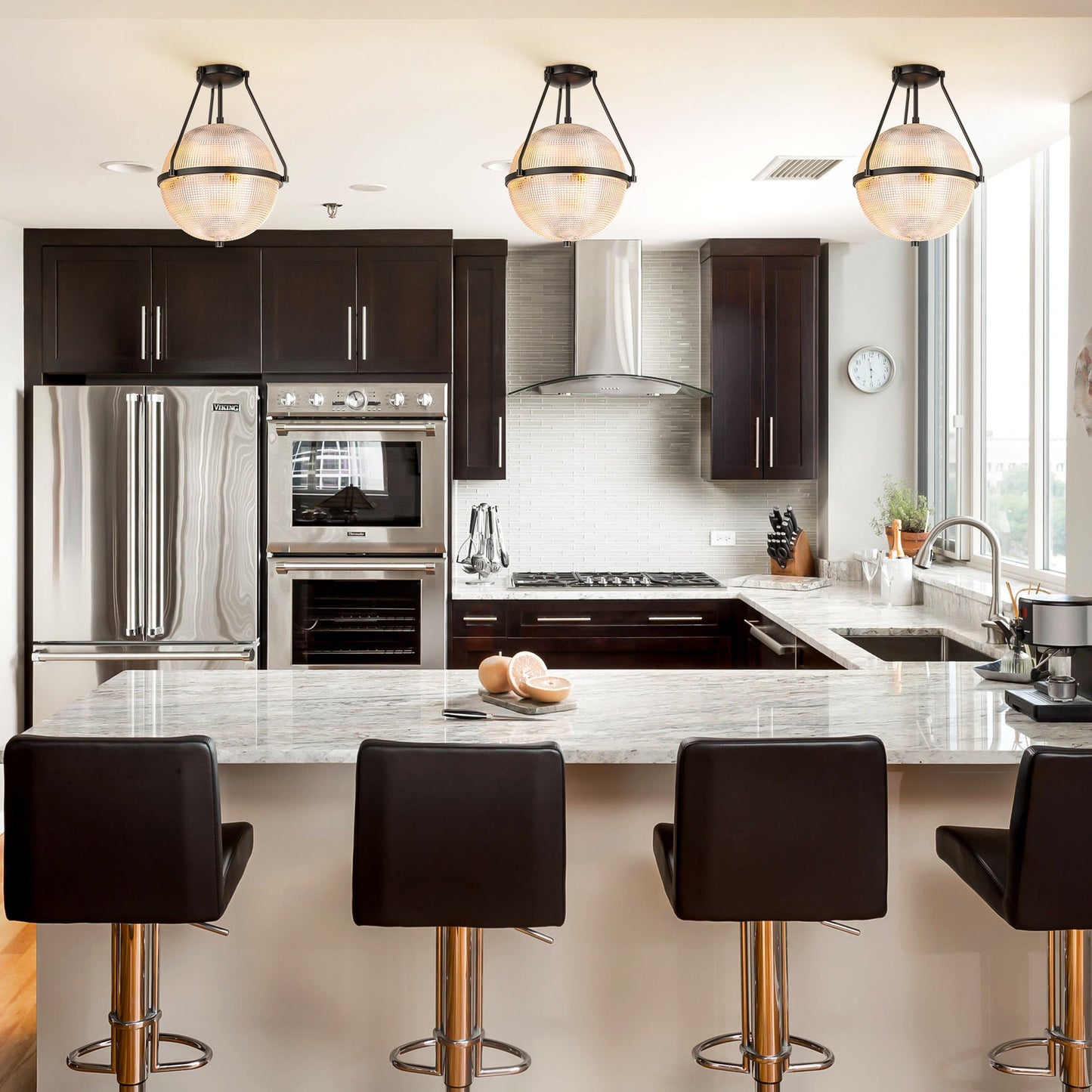 Neven Glass Ceiling Lamp