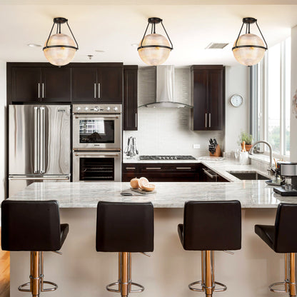 Neven Glass Ceiling Lamp