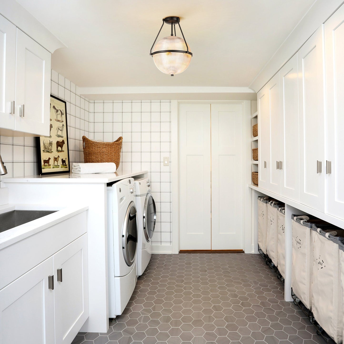 Neven Glass Ceiling Lamp