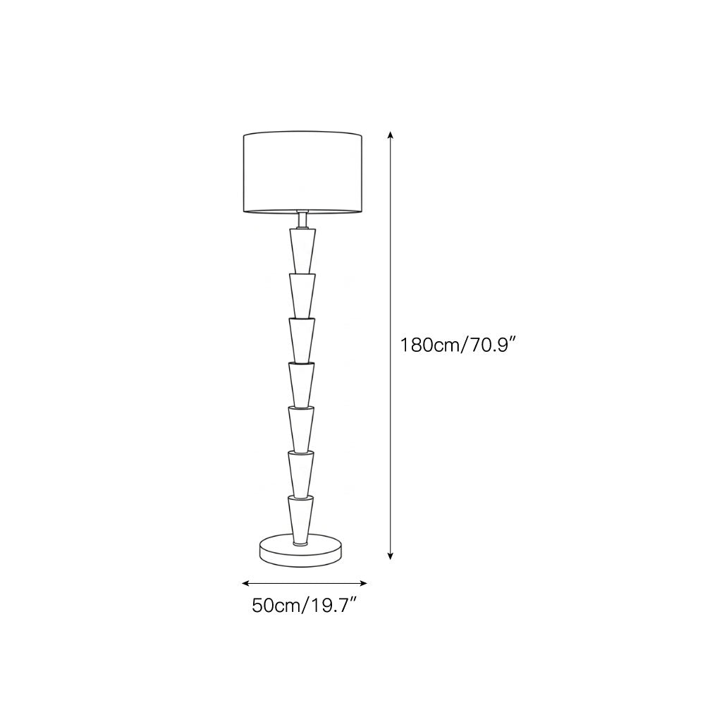 Nizwa Marble Floor Lamp — view 3