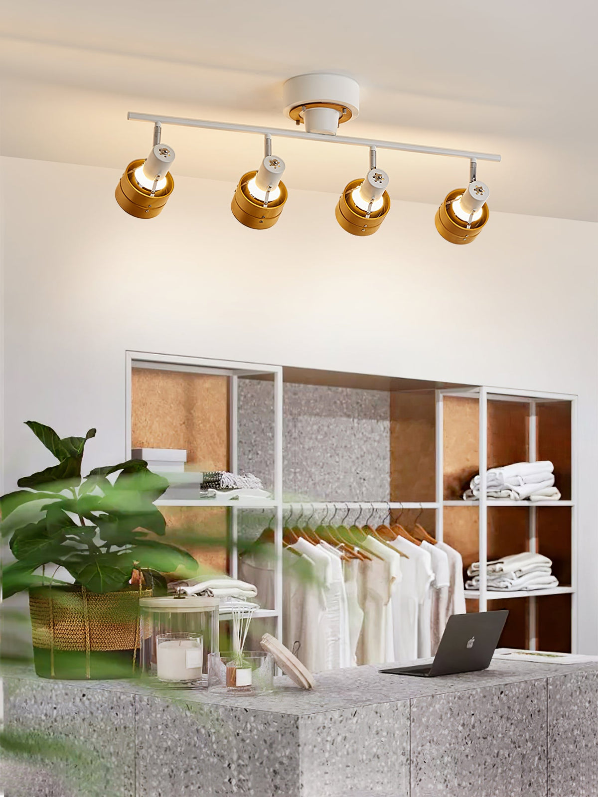 Nordic Cylindrical 4-Light Spotlight — view 11