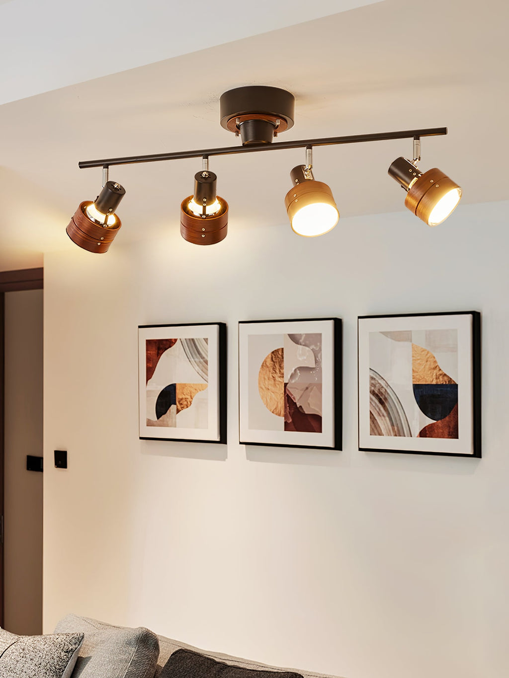 Nordic Cylindrical 4-Light Spotlight — view 13