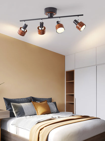 Nordic Cylindrical 4-Light Spotlight