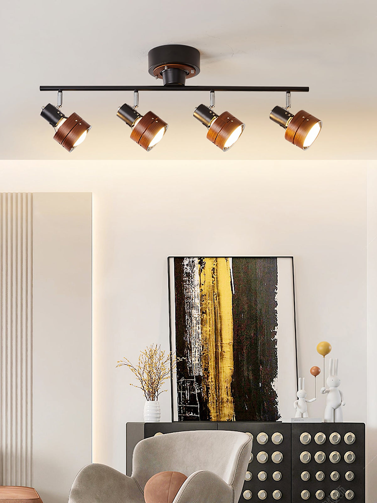 Nordic Cylindrical 4-Light Spotlight — view 21