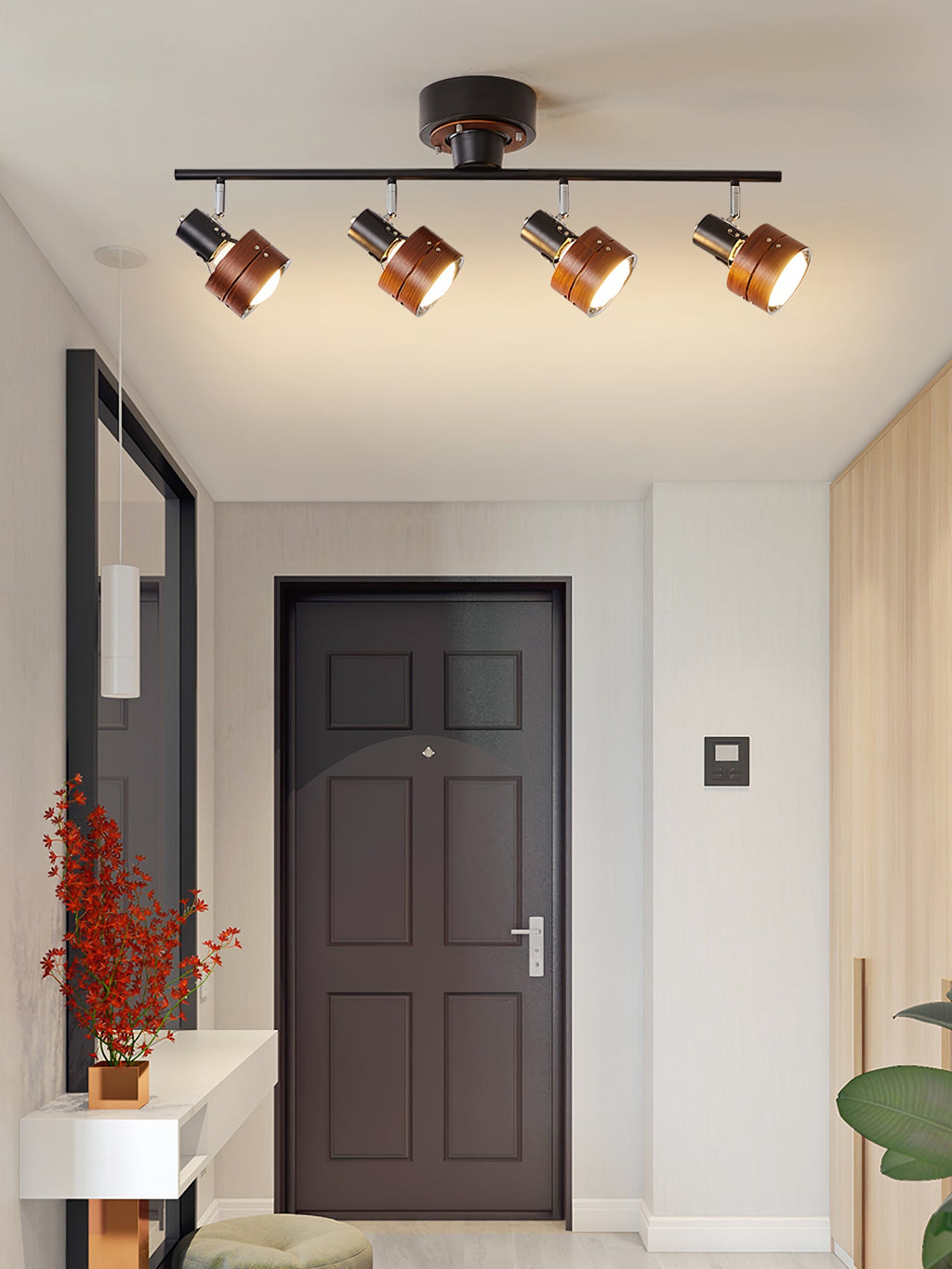 Nordic Cylindrical 4-Light Spotlight — view 23