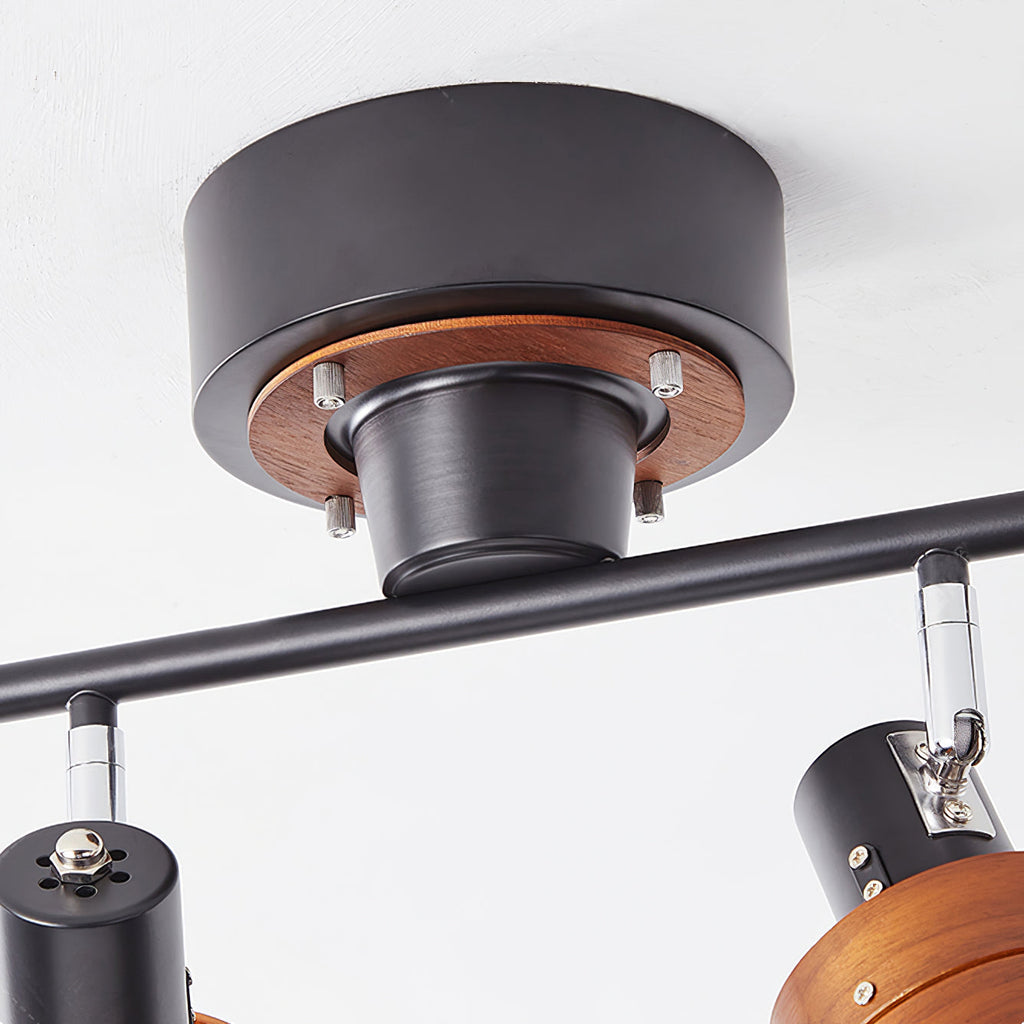 Nordic Cylindrical 4-Light Spotlight — view 35