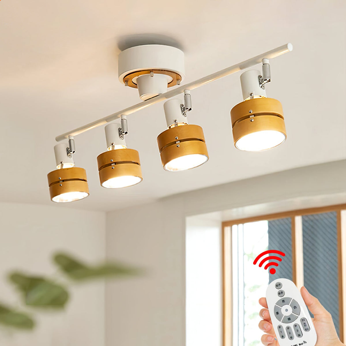 Nordic Cylindrical 4-Light Spotlight — view 4