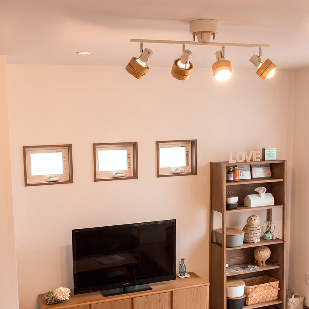 Nordic Cylindrical 4-Light Spotlight — view 5