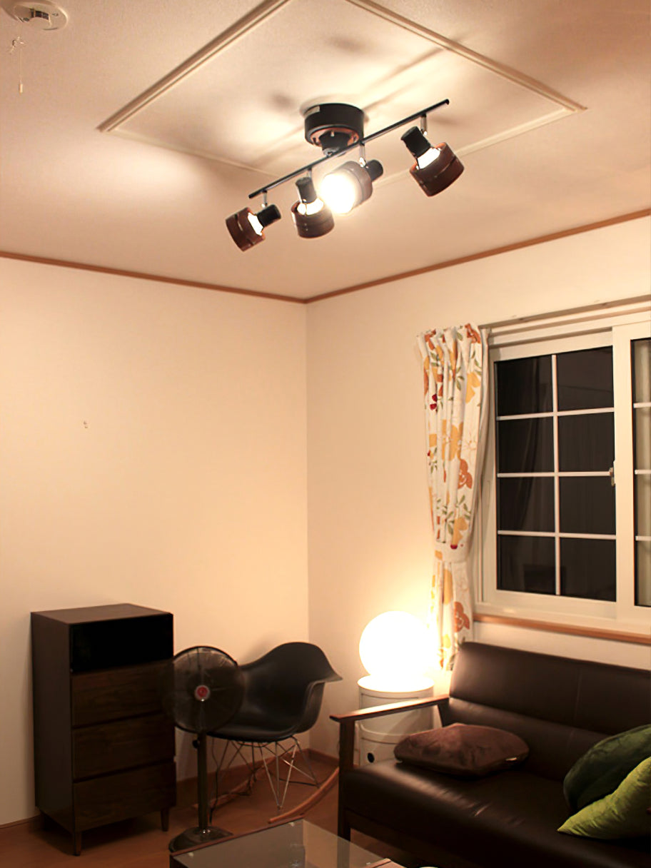 Nordic Cylindrical 4-Light Spotlight — view 6