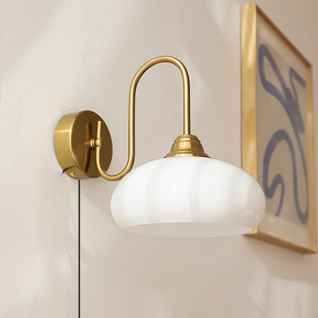 Nova Glass Plug-in Wall Lamp — view 16