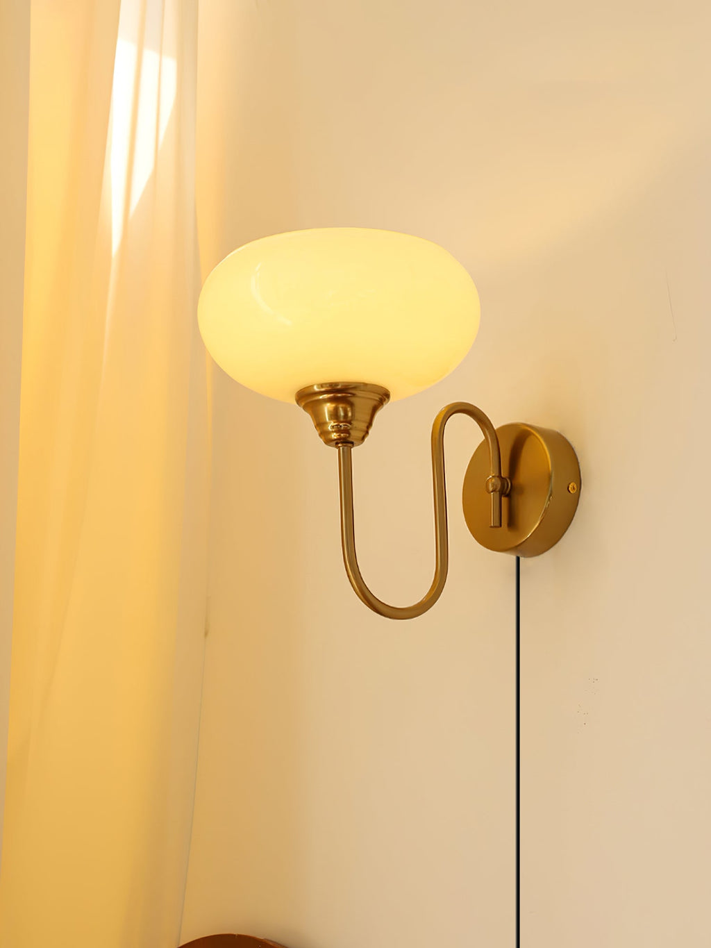 Nova Glass Plug-in Wall Lamp — view 14