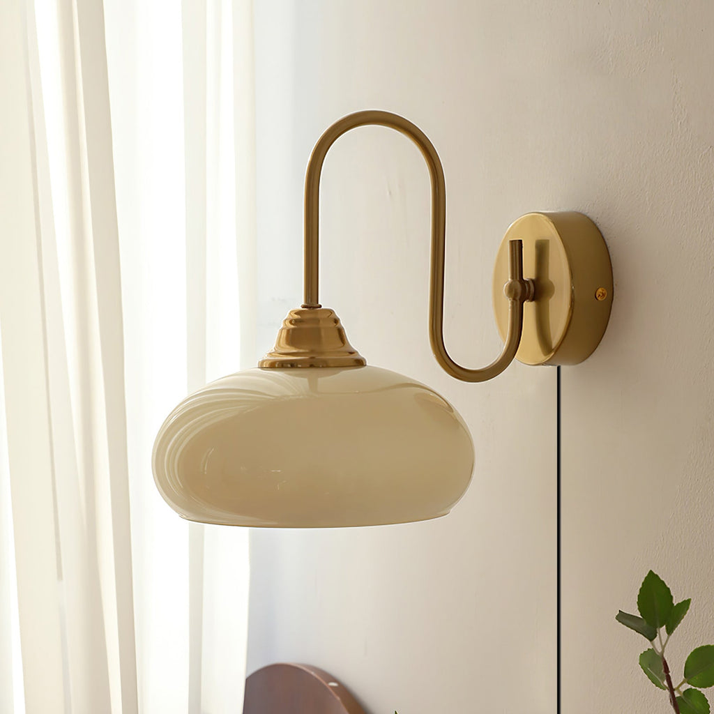 Nova Glass Plug-in Wall Lamp — view 11