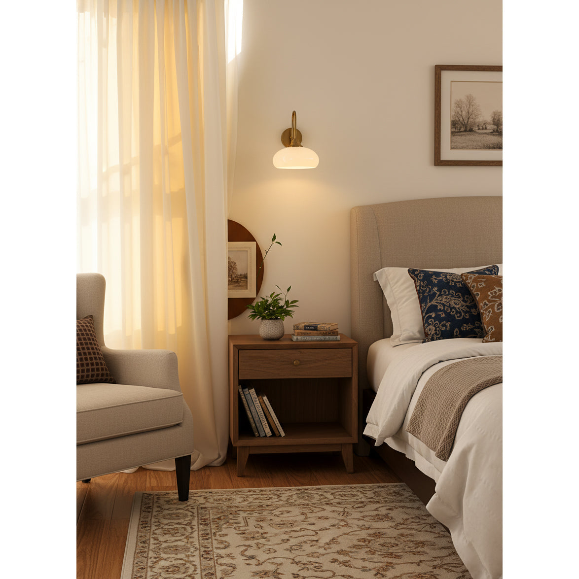 Nova Glass Wall Light — view 10