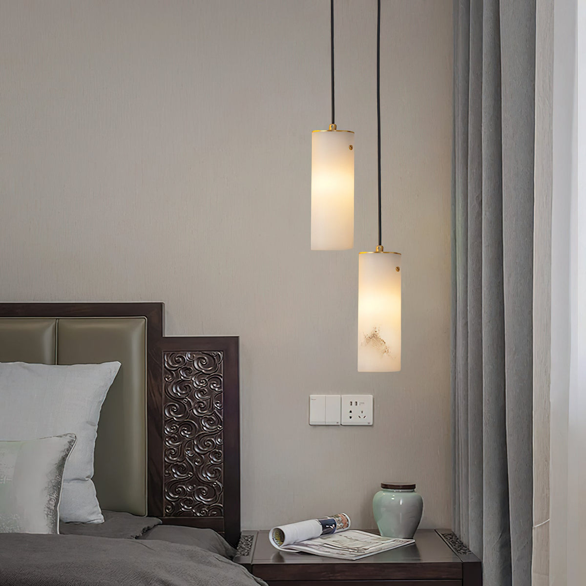 Nula Vertical Pendant Light — view 2