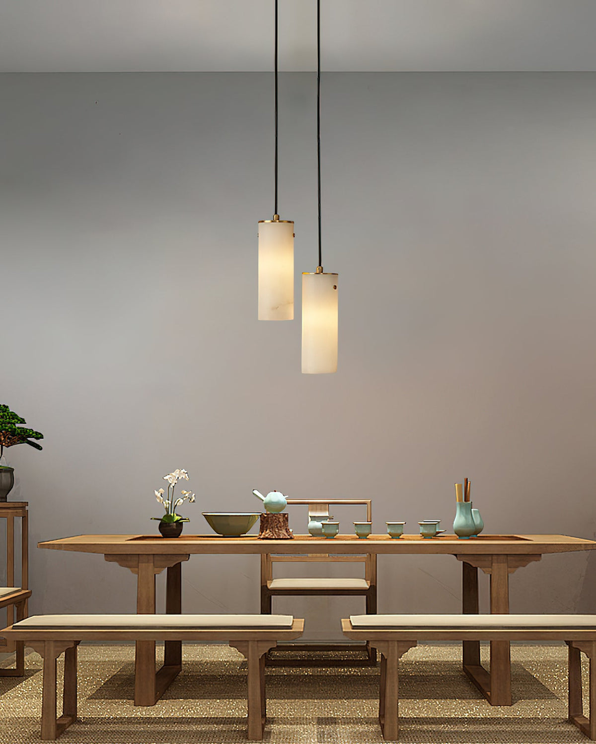Nula Vertical Pendant Light — view 9