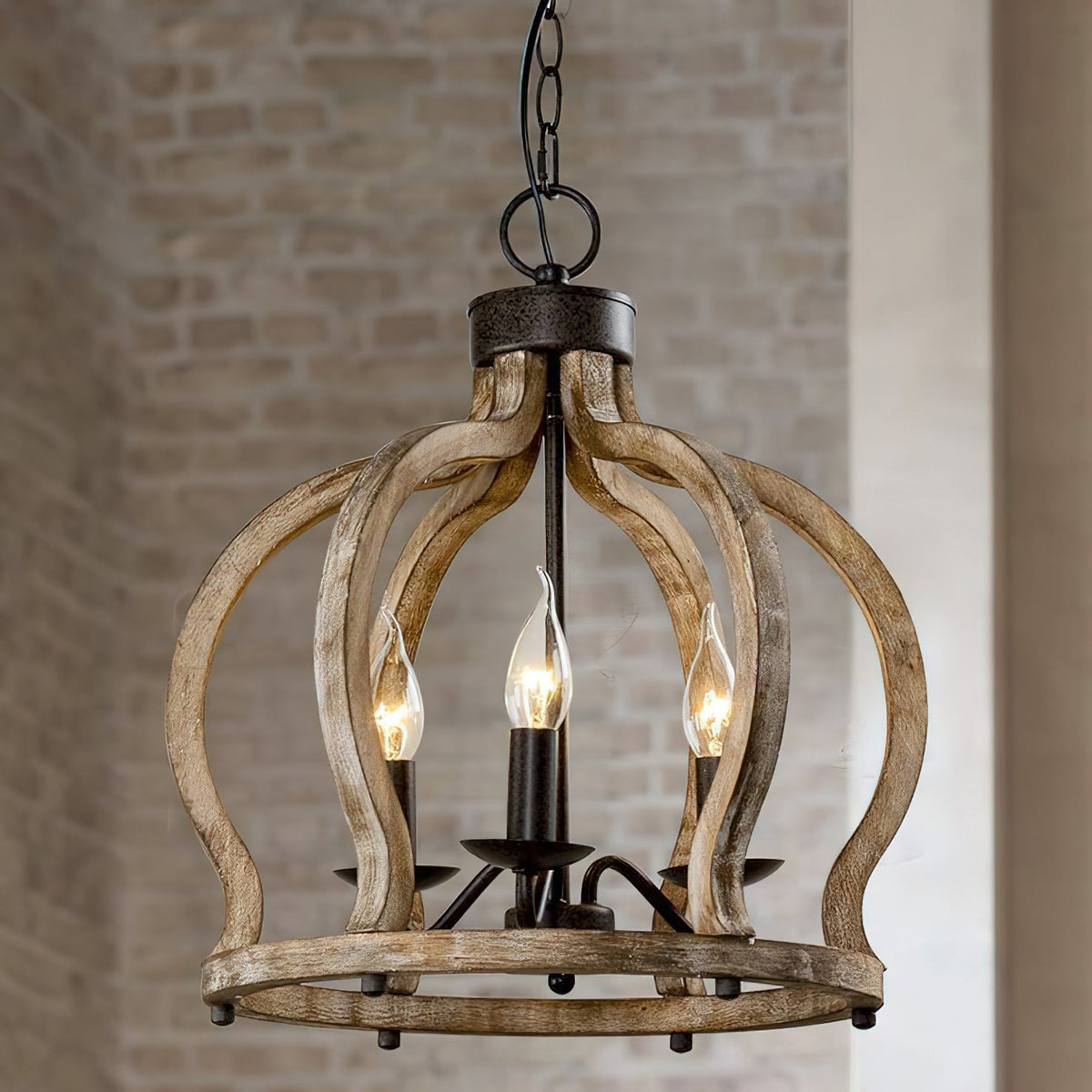 Oaks Aura Farmhouse Pendant Lamp — view 10