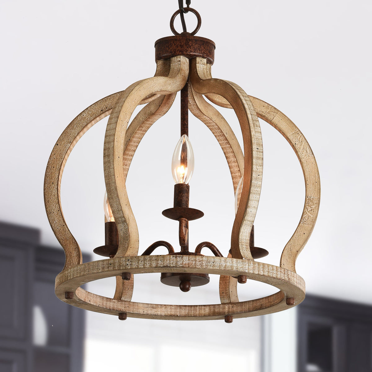 Oaks Aura Farmhouse Pendant Lamp — view 12