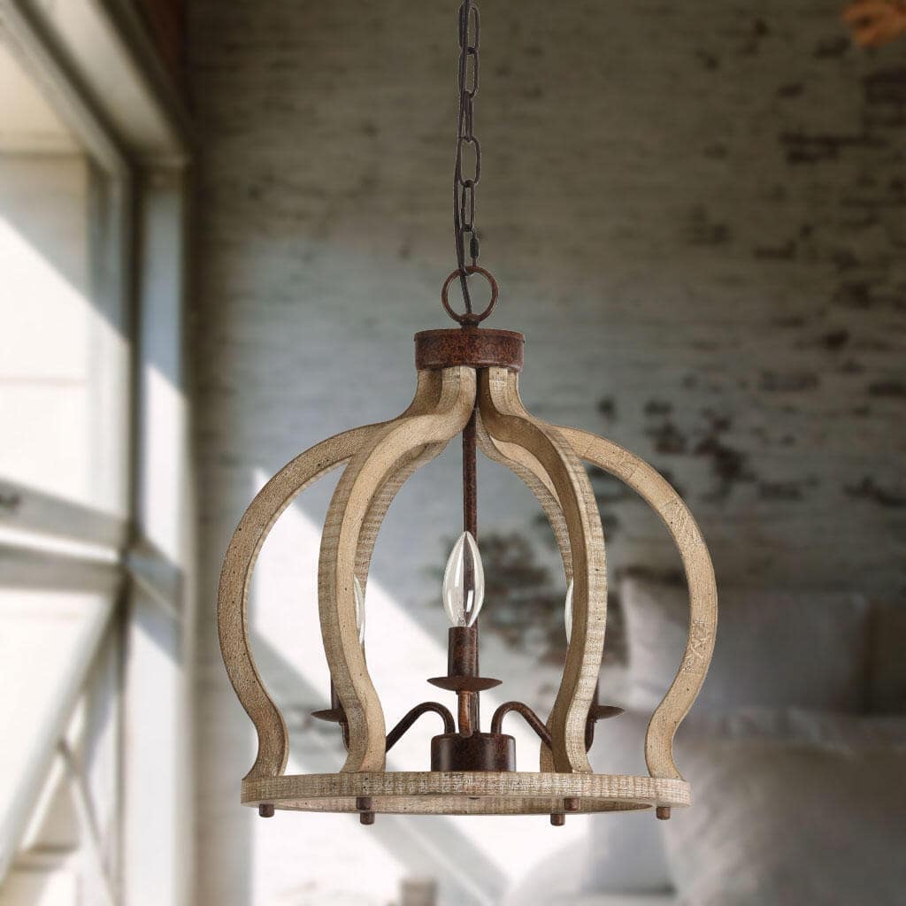 Oaks Aura Farmhouse Pendant Lamp — view 9
