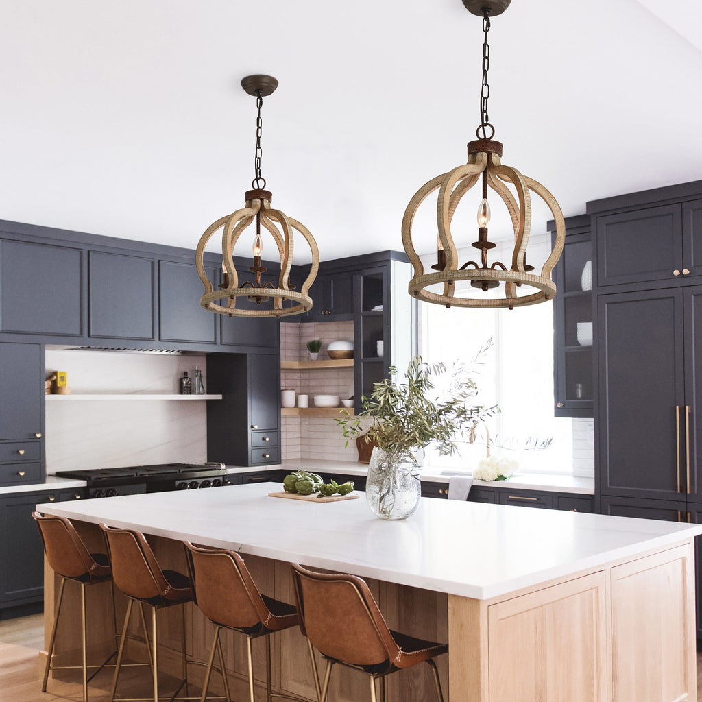 Oaks Aura Farmhouse Pendant Lamp — view 4