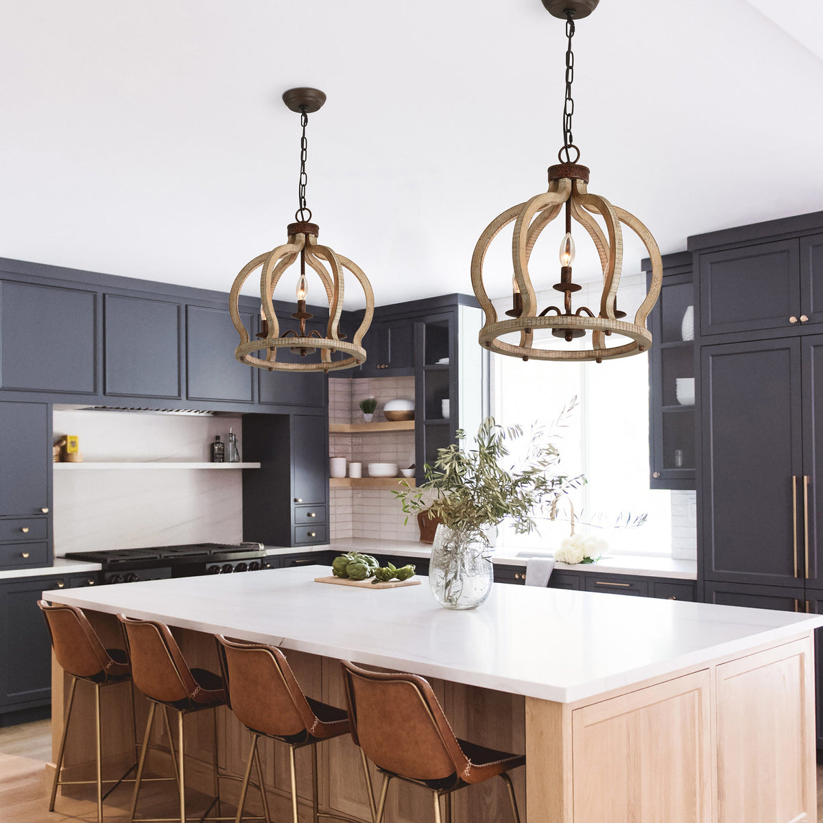 Oaks Aura Farmhouse Pendant Lamp — view 4