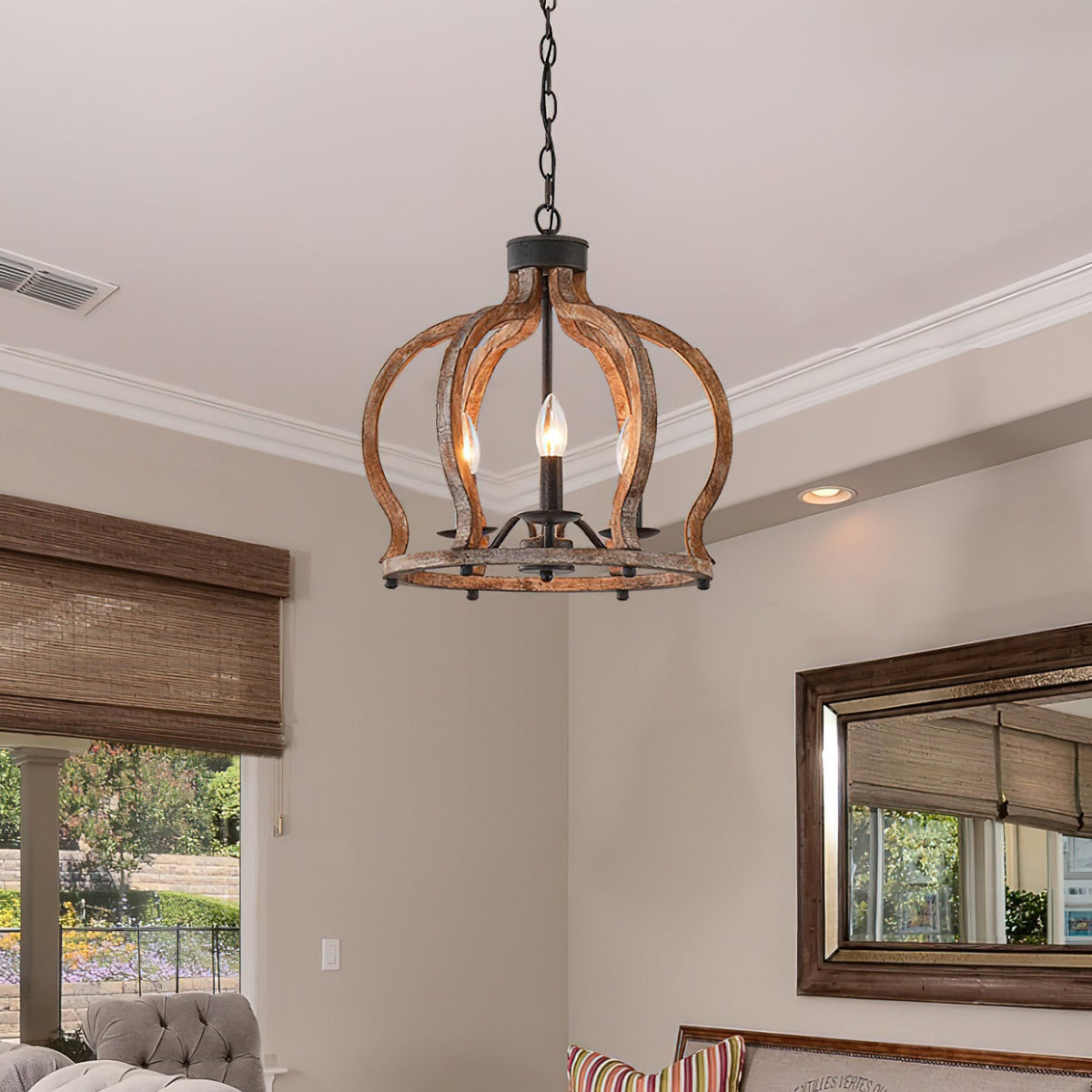 Oaks Aura Farmhouse Pendant Lamp — view 8
