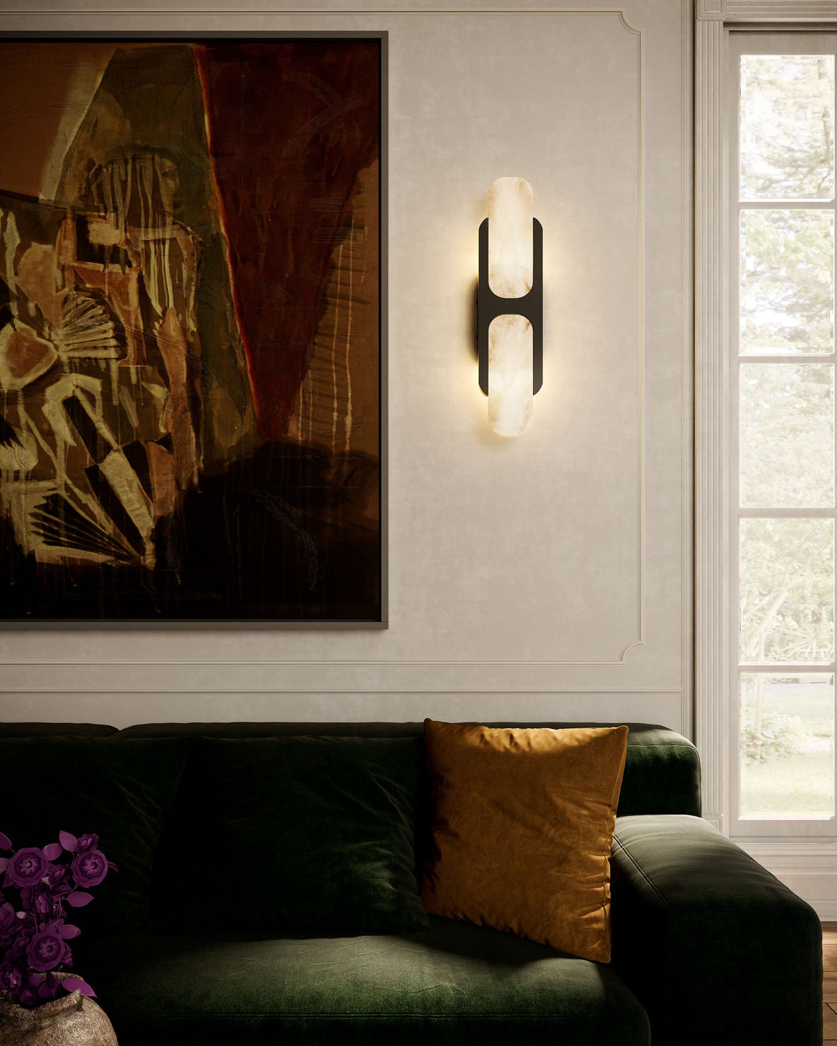 Odin Alabaster Wall Lamp — view 2