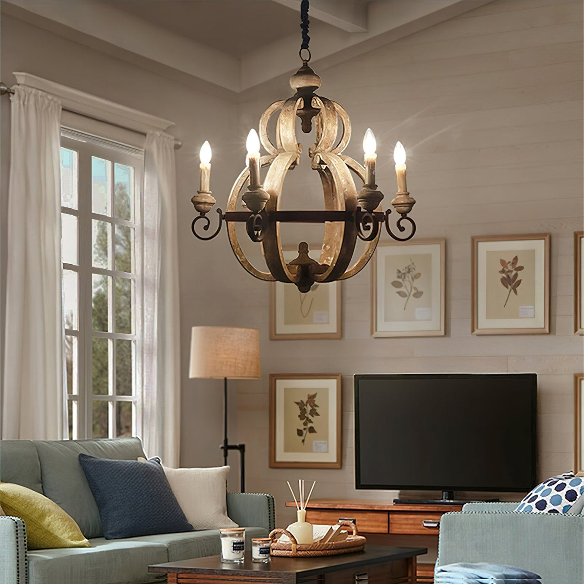 Odum Traditional Chandelier — view 2